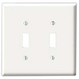 2139W-BX 2GANG SWITCH PLATE