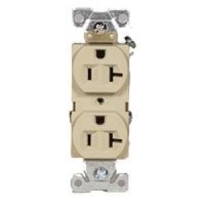 BR20W 20A DUPLEX RECEPTACLE