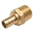 UC142LFA 1" BARB X 3/4 MPT BRASS