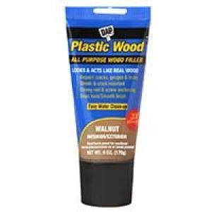 00584 6OZ PLAST.WOOD WALNUT