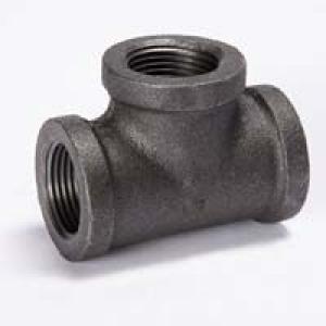 312T-12 1/2 BLK IRON TEE