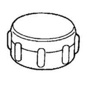 PP850-68 3/4" HOSE CAP W/WASHE