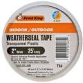 T94H 2"X25'CLR WEATHER TAPE
