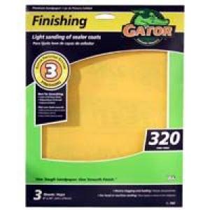 7267 9X11 320 SANDPAPER 3PK
