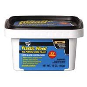00529 16OZ PLASTIC WOOD NAT