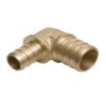UC274LF 3/4 X 1/2 BARB BRASS ELB